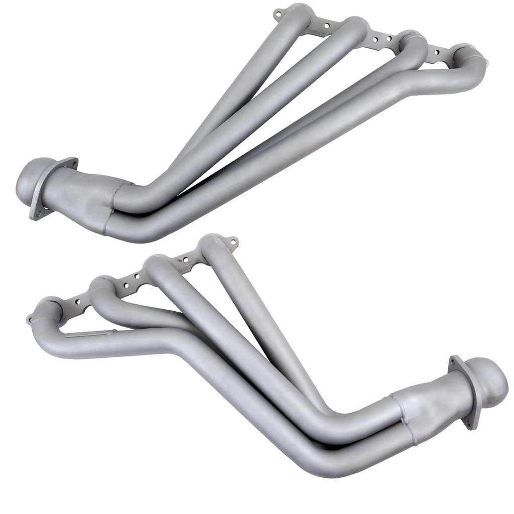 BBK Performance Parts 4021 2010-15 CAMARO 6.2 SS 1-3/4 LONG TUBE HEADERS W/CATS (TITANIUM CERAMIC) for Select Chevrolet Camaro