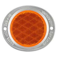 Load image into Gallery viewer, Grote 40233 Aluminum Two-Hole Mounting Reflectors, Amber