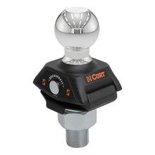 Load image into Gallery viewer, CURT 40249 RockerBall 2-5/16" Cushion Hitch Ball (1-1/4" Shank, 12,000 lbs, Packaged)