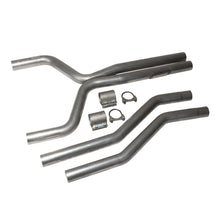 Load image into Gallery viewer, BBK Performance Parts 4024 2010-2011 CAMARO V6 2-1/2 MID X PIPE (ALUMINIZED) for Select Chevrolet Camaro