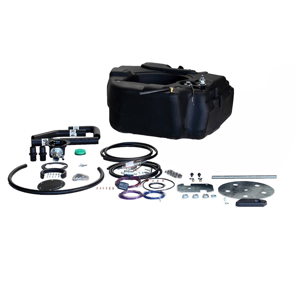 TITAN Fuel Tanks 4030203 Spare Tire Auxiliary Fuel System for Select Dodge Ram 2500, Dodge Ram 3500, Ram 2500, Ram
