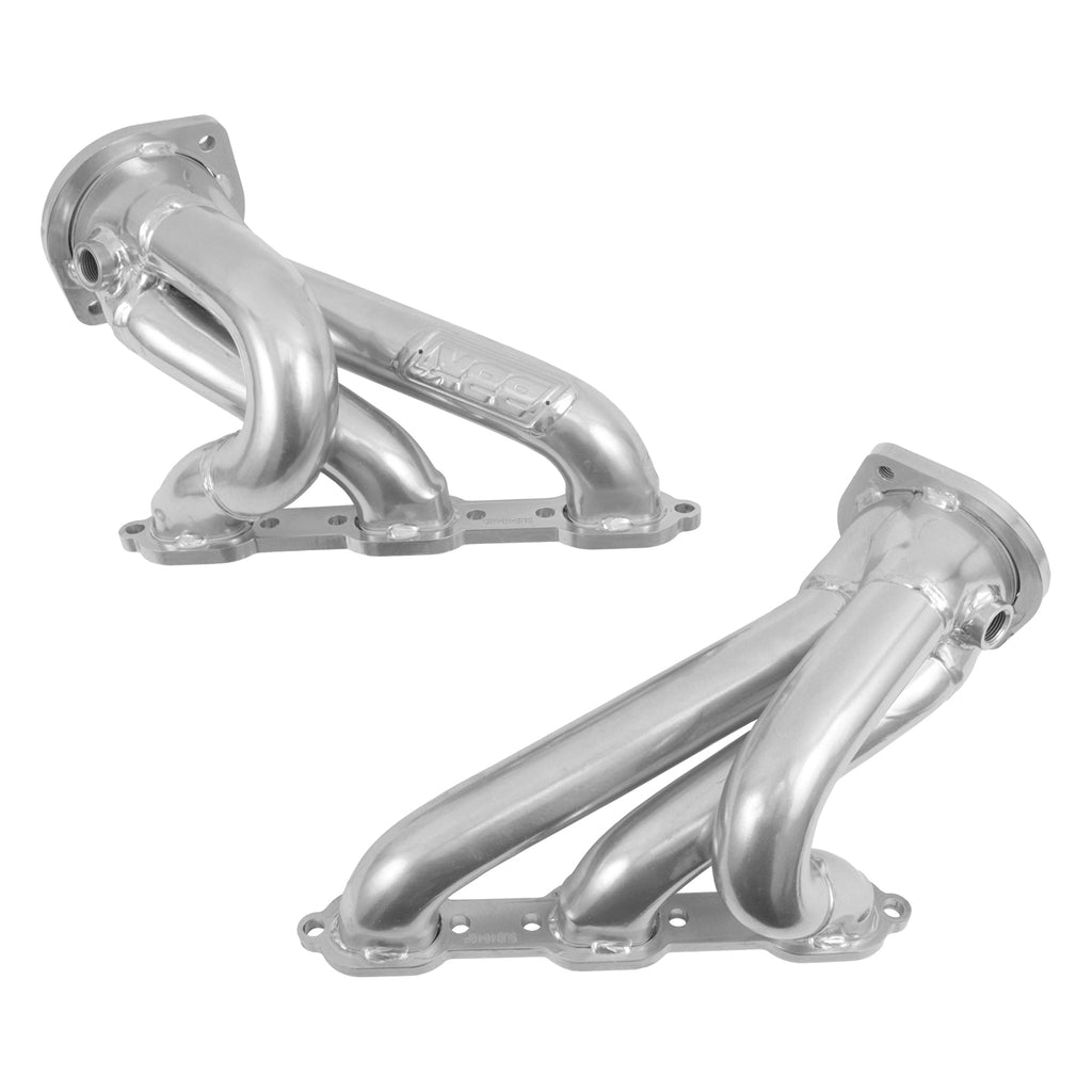 BBK Performance Parts 40400 2006-10 CHARGER CHALLENGER 3.5L SHORTY EXHAUST HEADERS (POLISHED SILVER CERAMIC) for Select Chrysler 300, Dodge Challenger, Dodge Charger, Dodge Magnum