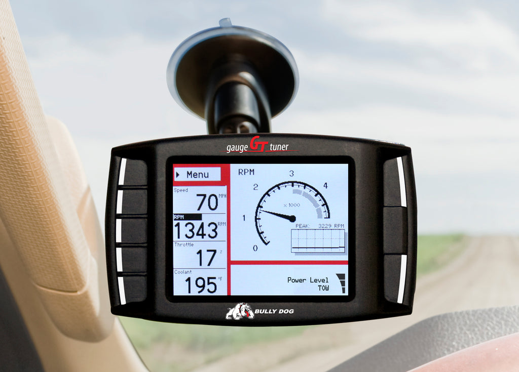 Bully Dog 40420 GT diesel, vehicle tuner and multi-gauge vehicle monitor for Select Chevrolet C1500, Chevrolet C4500 Kodiak, Chevrolet C5500 Kodiak, Chevrolet C6500 Kodiak, Chevrolet C7500 Kodiak, Chevrolet Express 1500, Chevrolet Express 2500, Chevrolet