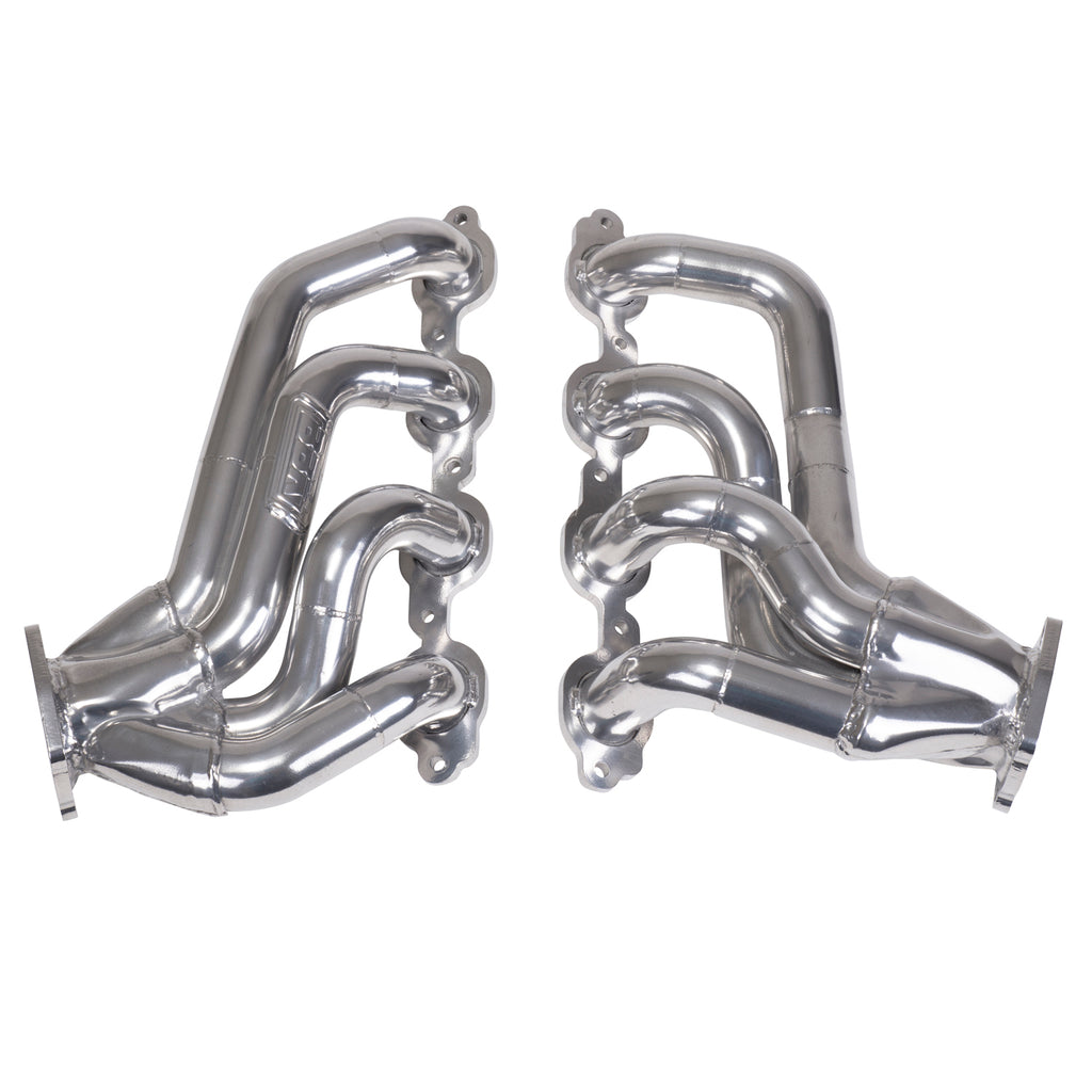 BBK Performance Parts 40430 2016-2024 CAMARO 6.2L SS 1-3/4" SHORTY EXHAUST HEADERS (POLISHED SILVER CERAMIC) for Select Chevrolet Camaro