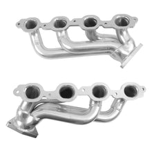 Load image into Gallery viewer, BBK Performance Parts 40480 2019-2024 CHEVY TRUCK 5.3/6.2L 1-3/4” SHORTY Headers (POLISHED SILVER CERAMIC) for Select Chevrolet Cheyenne, Chevrolet Cheyenne Nueva, Chevrolet Silverado 1500, Chevrolet Silverado LD, Chevrolet Silverado LTD, Chevrolet