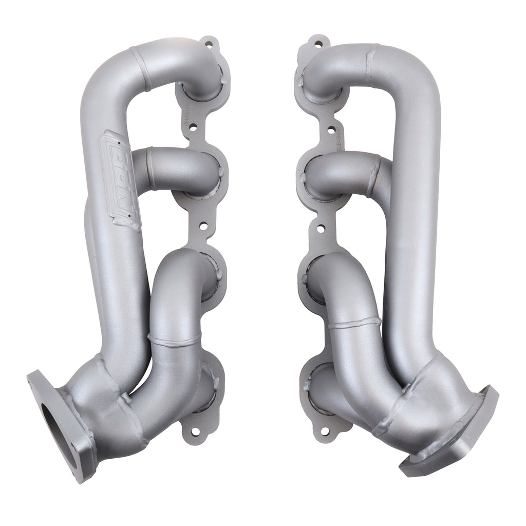 BBK Performance Parts 4048 2019-2024 Chevy GM Truck 5.3L 6.2L 1-3/4 Shorty Headers (TITANIUM CERAMIC) for Select Chevrolet Cheyenne, Chevrolet Cheyenne Nueva, Chevrolet Silverado 1500, Chevrolet Silverado LD, Chevrolet Silverado LTD, Chevrolet Silverado