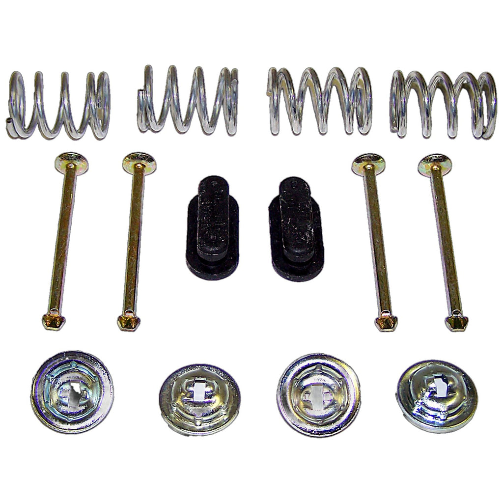Crown Automotive Jeep Replacement 4049681 Rear Brake Shoe Hold Down Kit for 90-06 XJ, MJ, TJ, YJ w/ 9" Rear Brakes, L & R for Select Jeep Cherokee, Jeep Comanche, Jeep TJ, Jeep Wrangler