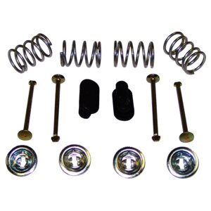 Crown Automotive Jeep Replacement 4049681 Rear Brake Shoe Hold Down Kit for 90-06 XJ, MJ, TJ, YJ w/ 9" Rear Brakes, L & R for Select Jeep Cherokee, Jeep Comanche, Jeep TJ, Jeep Wrangler