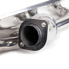 Load image into Gallery viewer, BBK Performance Parts 40520 1991-1999 JEEP 4.0L 1-1/2 SHORTY EXHAUST HEADER (POLISHED SILVER CERAMIC) for Select Jeep Cherokee, Jeep Comanche, Jeep Grand Cherokee, Jeep Wrangler