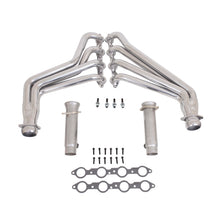 Load image into Gallery viewer, BBK Performance Parts 40540 10-15 CAMARO LS3/L99 1-7/8 LONG TUBE HEADERS W/CATS (POLISHED SILVER CERAMIC) for Select Chevrolet Camaro