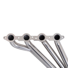 Load image into Gallery viewer, BBK Performance Parts 40540 10-15 CAMARO LS3/L99 1-7/8 LONG TUBE HEADERS W/CATS (POLISHED SILVER CERAMIC) for Select Chevrolet Camaro