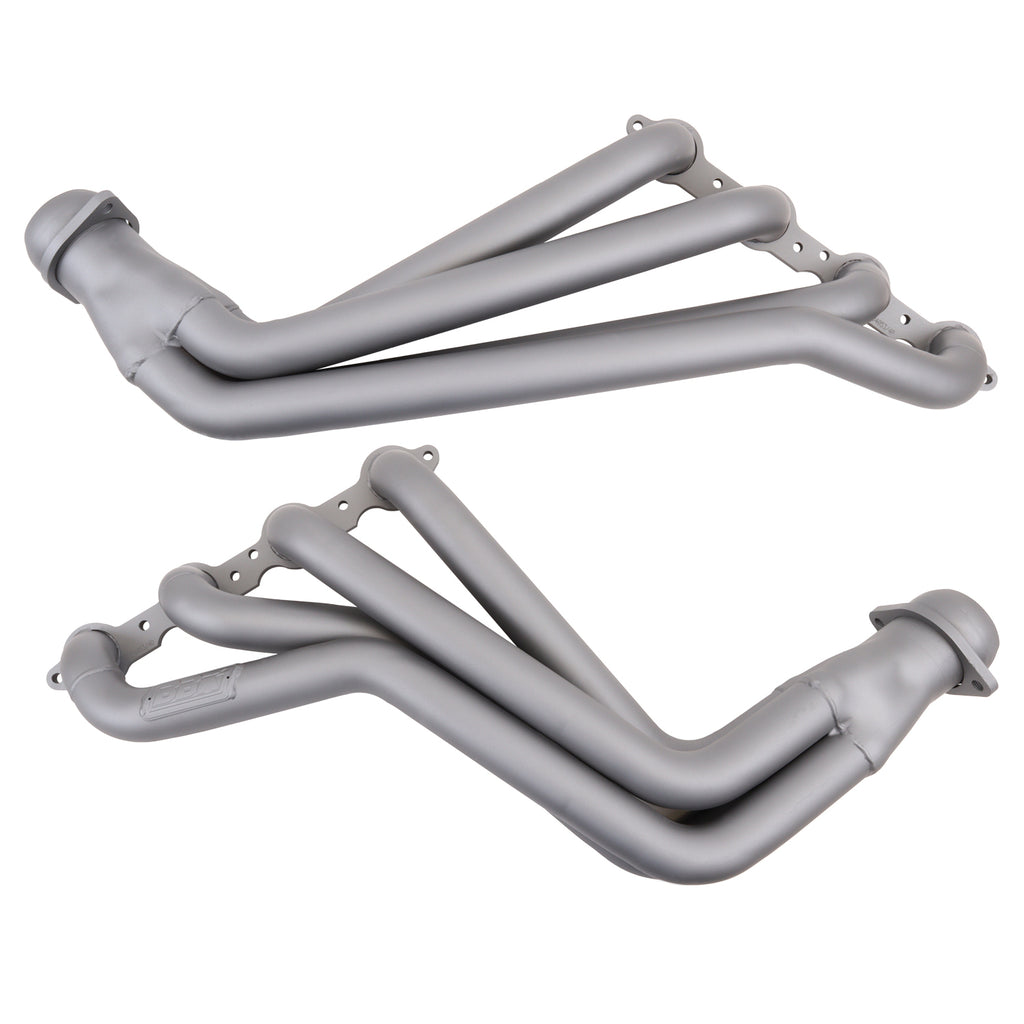 BBK Performance Parts 4054 10-15 CAMARO LS3/L99 1-7/8 LONG TUBE HEADERS W/CATS (TITANIUM CERAMIC) for Select Chevrolet Camaro