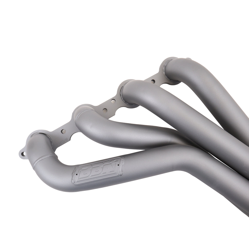 BBK Performance Parts 4054 10-15 CAMARO LS3/L99 1-7/8 LONG TUBE HEADERS W/CATS (TITANIUM CERAMIC) for Select Chevrolet Camaro