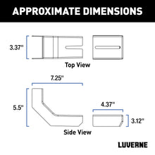 Load image into Gallery viewer, Luverne 4055140 LUVERNE 4055140 VersaTrac Bracket Covers; 4-Pack - Truck Part Superstore