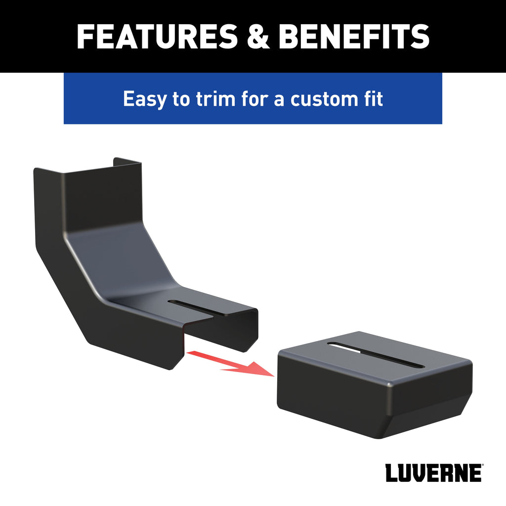 Luverne 4055160 LUVERNE 4055160 VersaTrac Bracket Covers; 6-Pack - Truck Part Superstore