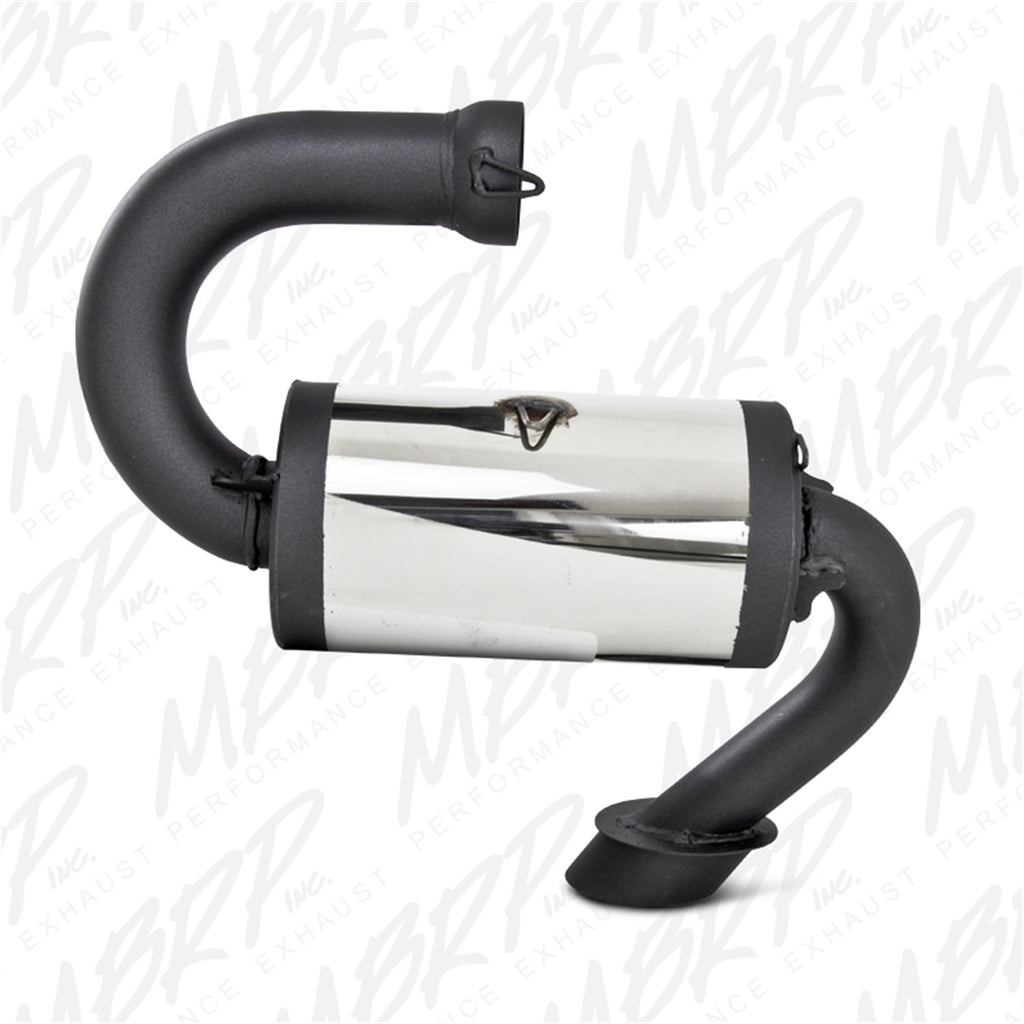 MBRP Exhaust 4055210 Snowmobile Trail Exhaust for Select Polaris 800 PRO X, Polaris 800 RMK, Polaris 800 XC