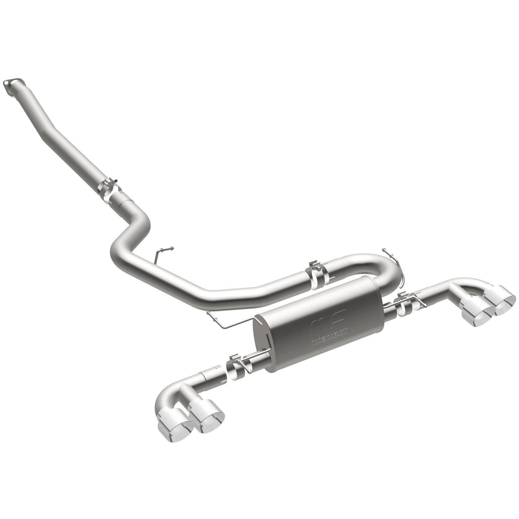 MagnaFlow Exhaust Products 16824 Street Series Polished Cat-Back System for Select Subaru Impreza