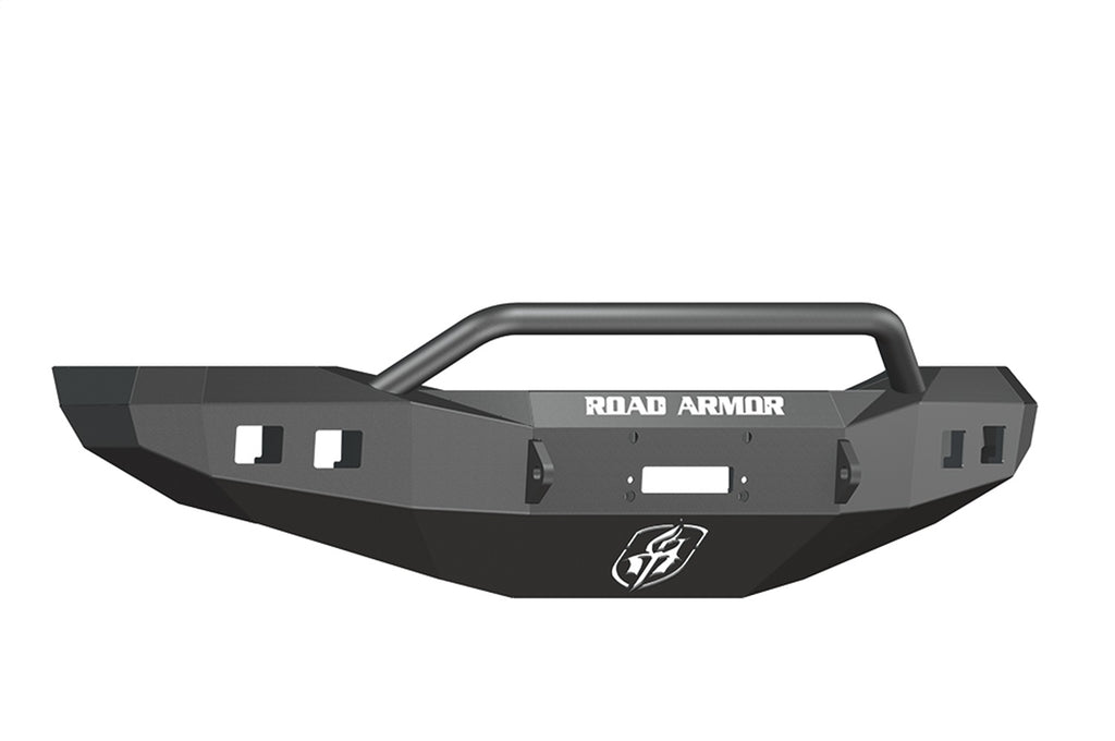 Road Armor 406R4B Stealth Winch Front Bumper for Select Dodge Ram 2500, Dodge Ram 3500, Dodge Ram 4500, Dodge Ram