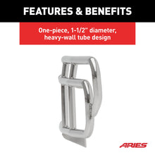 Load image into Gallery viewer, ARIES 4076-2 Polished Stainless Grille Guard, Select Hummer H2 for Select Hummer H2