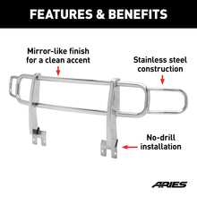 Load image into Gallery viewer, ARIES 4077-2 Polished Stainless Grille Guard, Select Hummer H3, H3T for Select Hummer H3