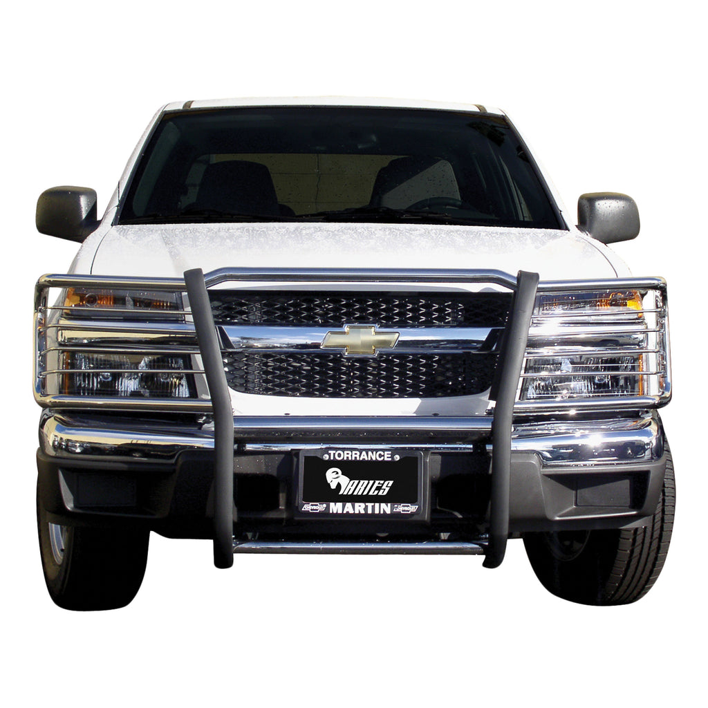 ARIES 4080-2 Polished Stainless Grille Guard; Select Chevrolet Colorado; GMC Canyon - Truck Part Superstore