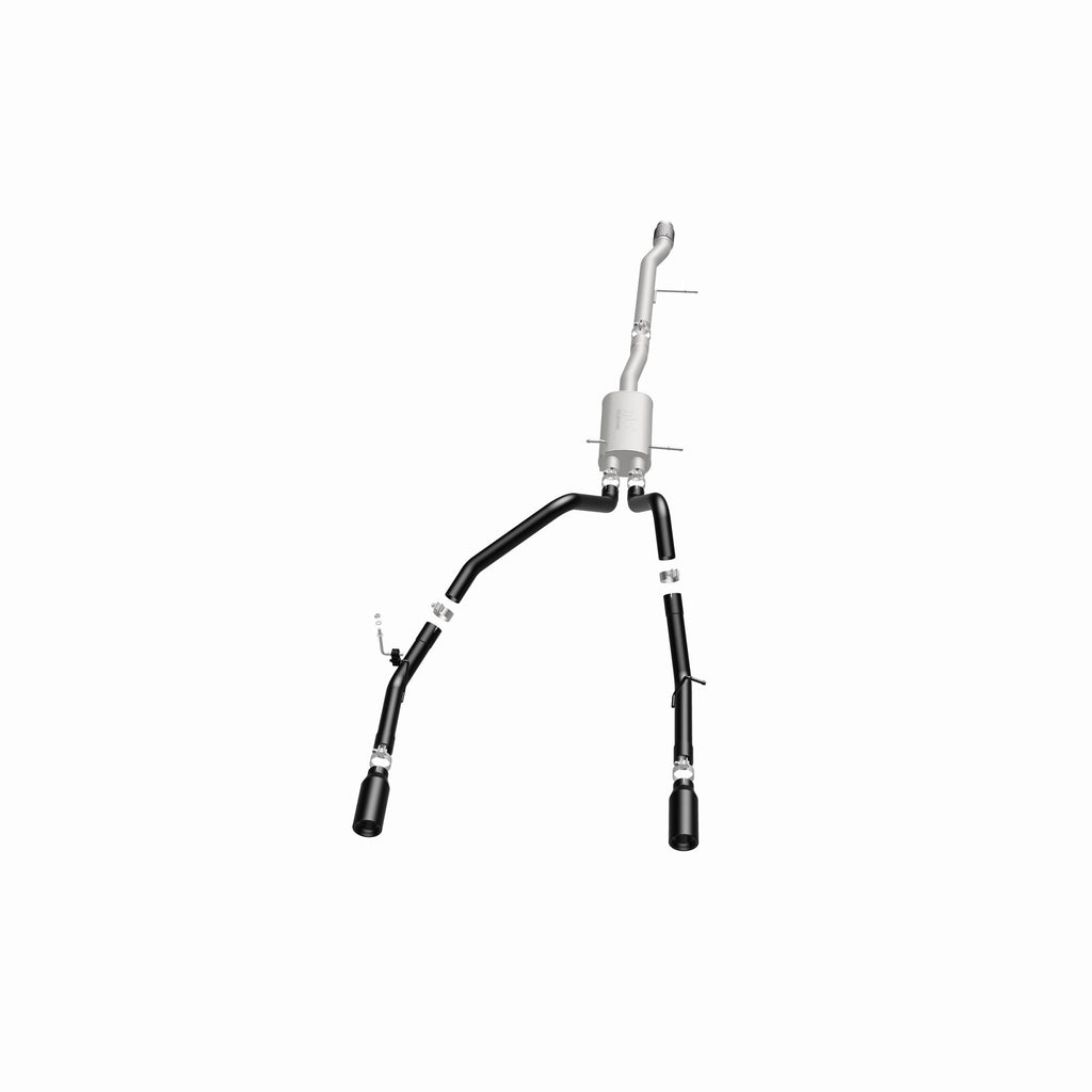 MagnaFlow Exhaust Products 15361 Street Series Black Coated Cat-Back System for Select Chevrolet Silverado 1500, Chevrolet Silverado LD, GMC Sierra 1500, GMC Sierra Limited