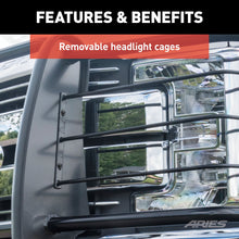Load image into Gallery viewer, ARIES 4085 Black Steel Grille Guard; Select Chevrolet Silverado 2500; 3500 HD - Truck Part Superstore