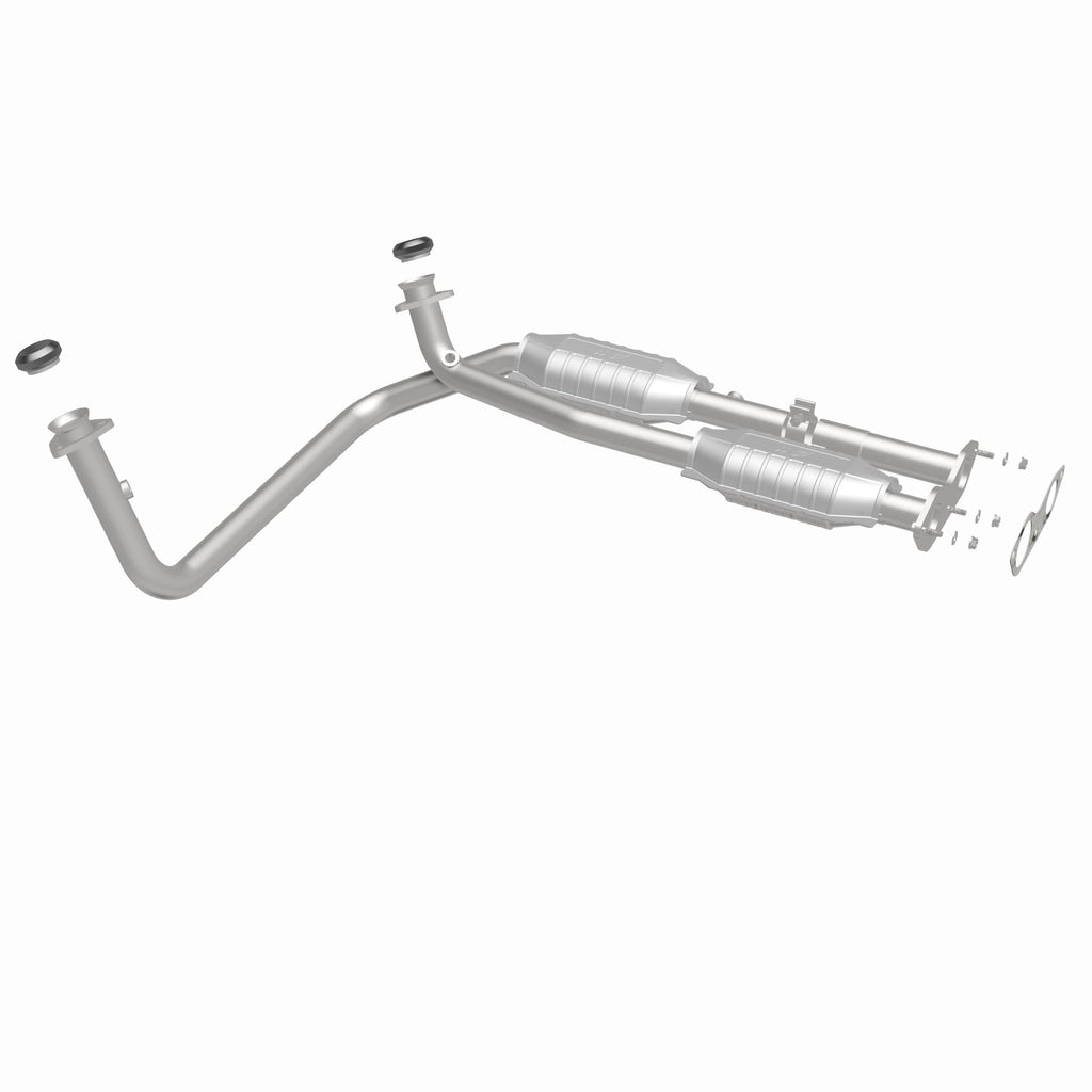 MagnaFlow Exhaust Products 23453 HM Grade Direct-Fit Catalytic Converter for Select Cadillac Escalade, Chevrolet C1500, Chevrolet C1500 Suburban, Chevrolet C2500, Chevrolet K1500, Chevrolet K1500 Suburban, Chevrolet Tahoe, GMC C1500, GMC C1500 Suburban,