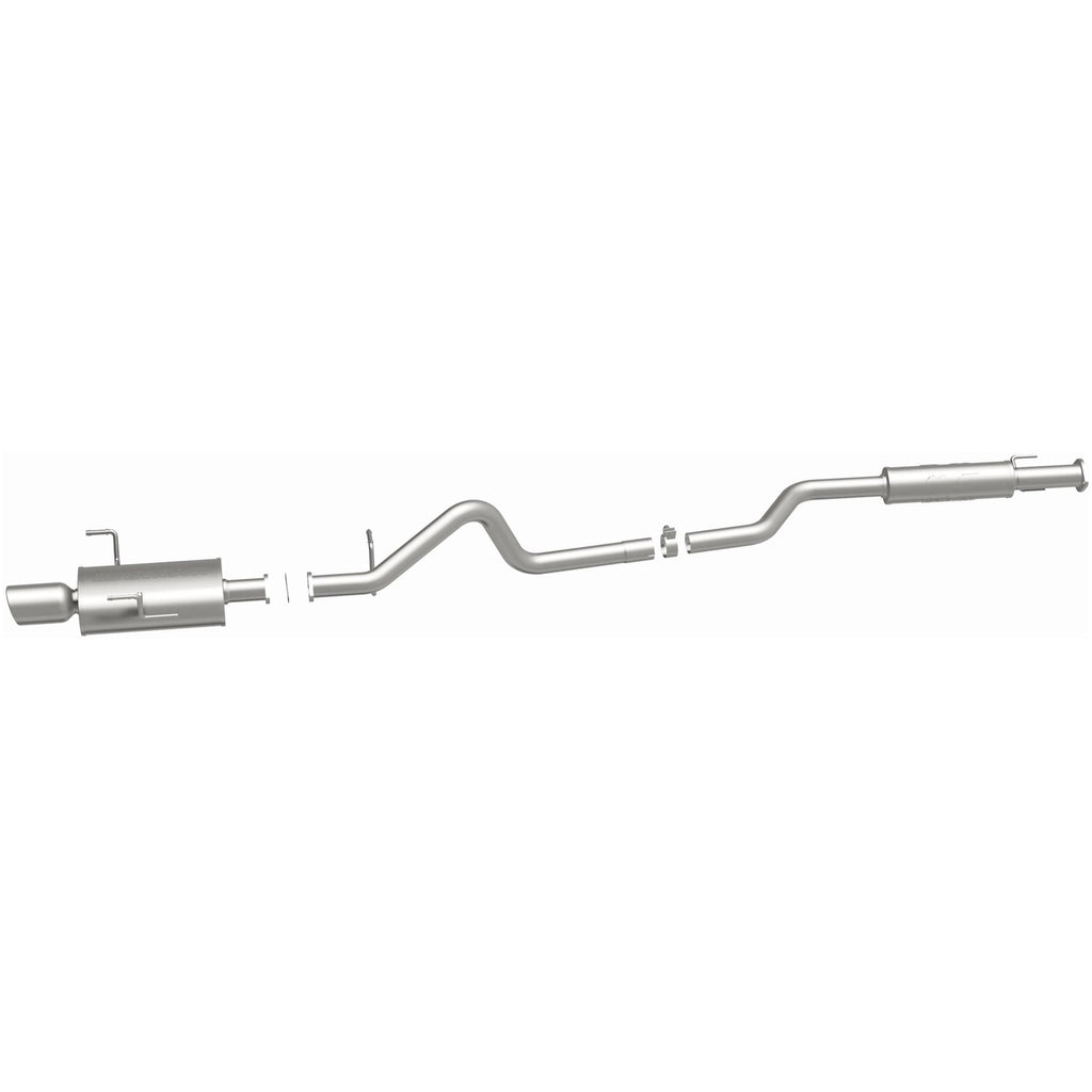 MagnaFlow Exhaust Products 15764 Street Series Polished Cat-Back System for Select Nissan Sentra