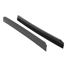 Load image into Gallery viewer, Luverne 410088 LUVERNE 410088 Grip Step 85-Inch Black Aluminum Running Board Backsplashes; 2-Pa