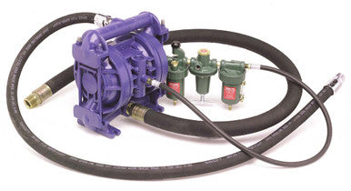 Lincoln Industrial 4100 UL-Listed 1 Inch Diaphragm Pump Evacuation Kit