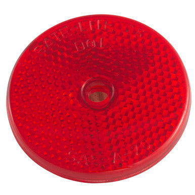Grote 41012 Sealed Center-Mount Reflector, 2" Red