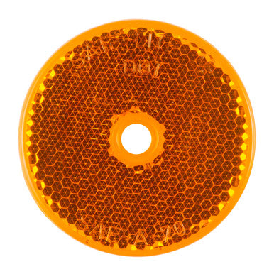 Grote 41013 Sealed Center-Mount Reflector, 2" Amber