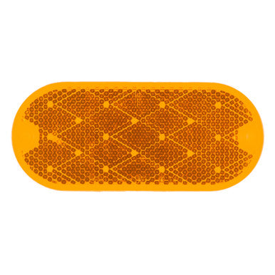 Grote 41033 Oval Reflector, Amber