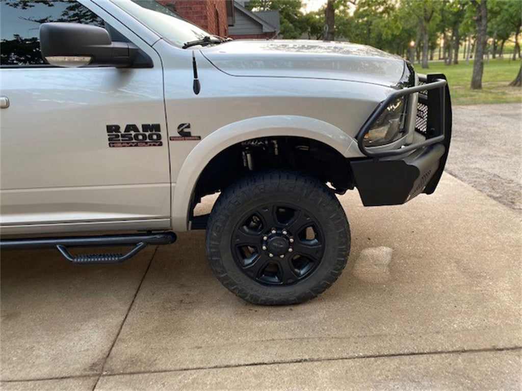 Road Armor 410VF26B Vaquero Non-Winch Front Bumper for Select Ram 2500, Ram 3500, Ram 4500, Ram