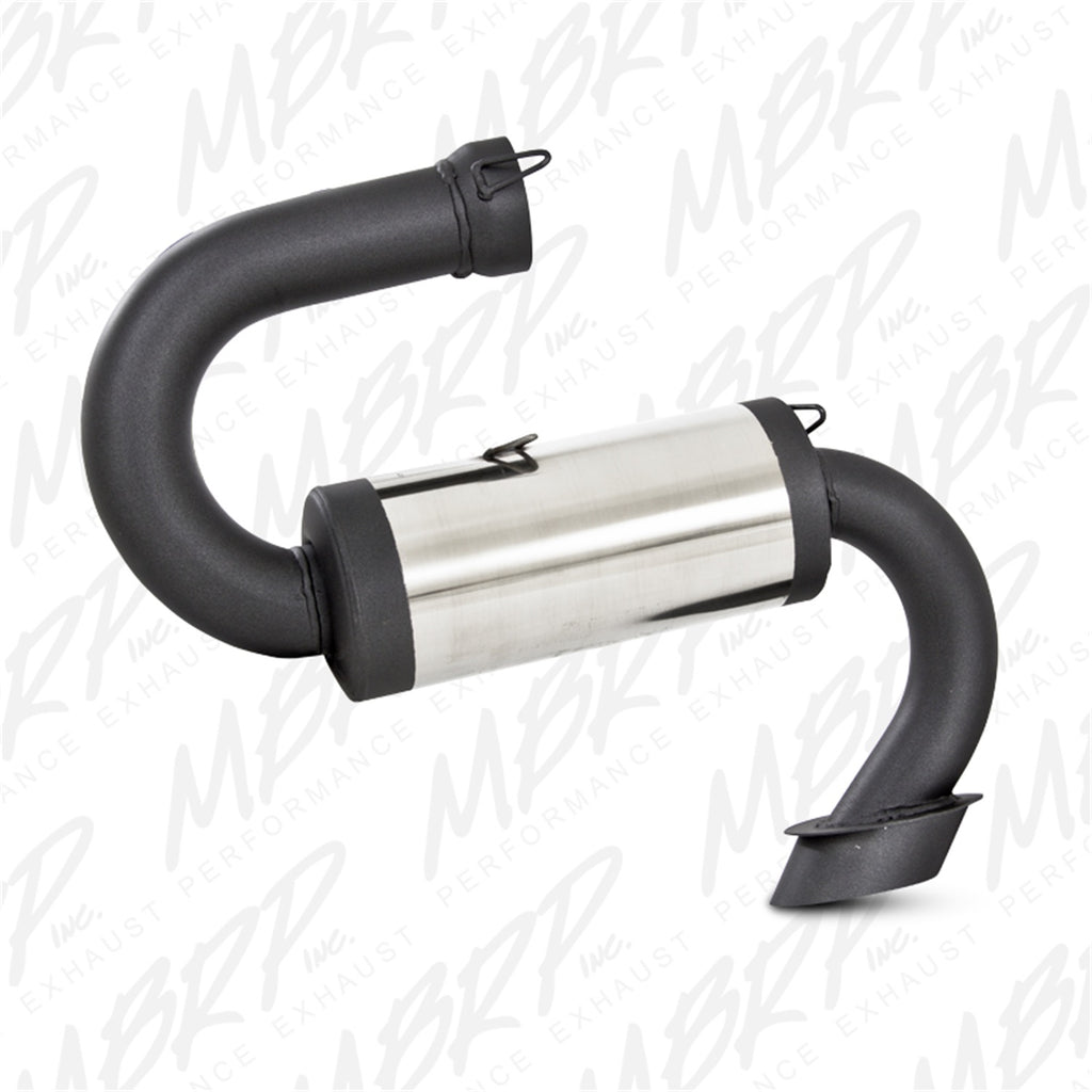 MBRP Exhaust 4115210 Snowmobile Trail Exhaust for Select Polaris 500 RMK, Polaris 500 XC, Polaris 600 PRO X, Polaris 600 RMK, Polaris 600 XC, Polaris 700 PRO X, Polaris 700 RMK, Polaris 700 XC