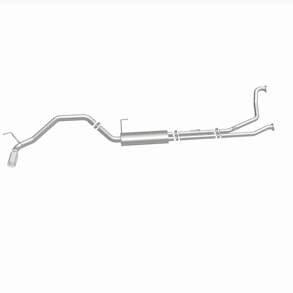 MagnaFlow Exhaust Products 19421 Street Series Polished Cat-Back System for Select Nissan TITAN