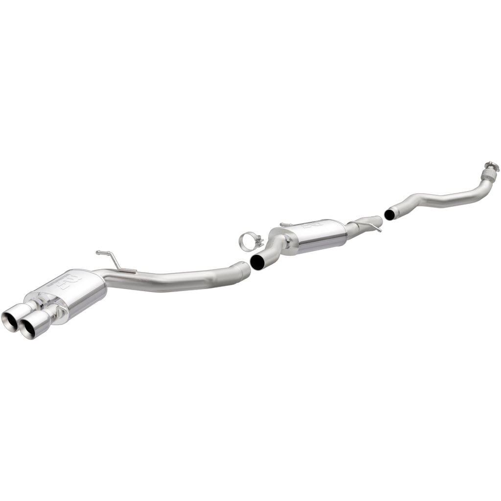 MagnaFlow Exhaust Products 15519 Sport Series Polished Cat-Back System for Select Audi A4 Quattro