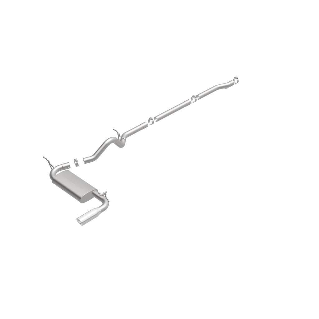 MagnaFlow Exhaust Products 16751 Street Series Polished Cat-Back System for Select Jeep Wrangler