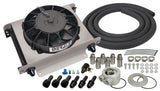 Derale 15660 25 Row Hyper-Cool Remote Engine Oil Cooler Kit, -8AN