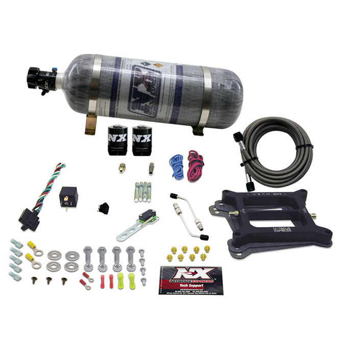 4150-4-BblAlcohol-Nitrous-Kit-(100-500Hp)-WComposite-Bottle