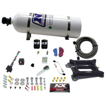 Load image into Gallery viewer, 4150-4-BblGasoline-Nitrous-Kit-(100-500Hp)-W15Lb-Bottle