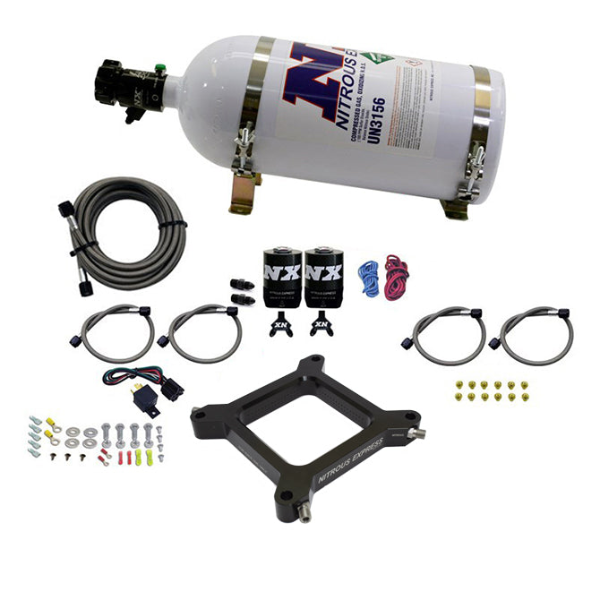 4150-Assassin-Plate-Pro-Power-Nitrous-Kit-(100-500Hp)-W10Lb-Bottle