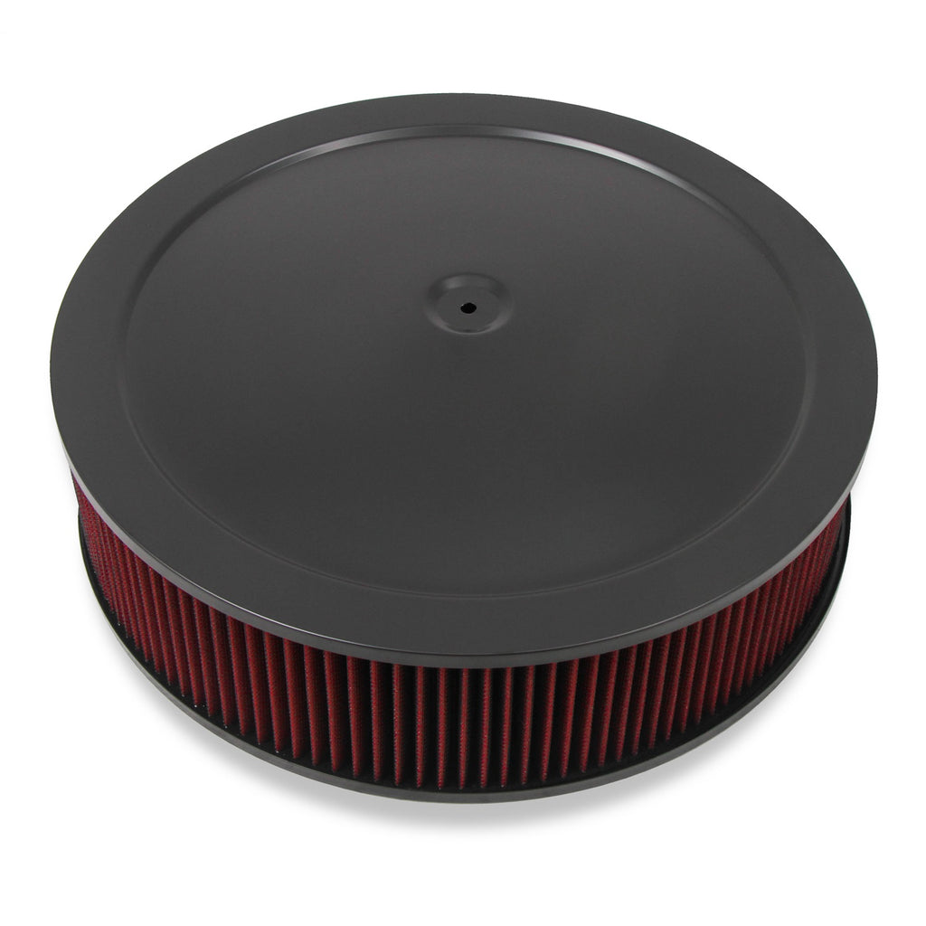 4150-Drop-Base-Air-Cleaner-Black-W4-Red-Washable-Gauze-Filter