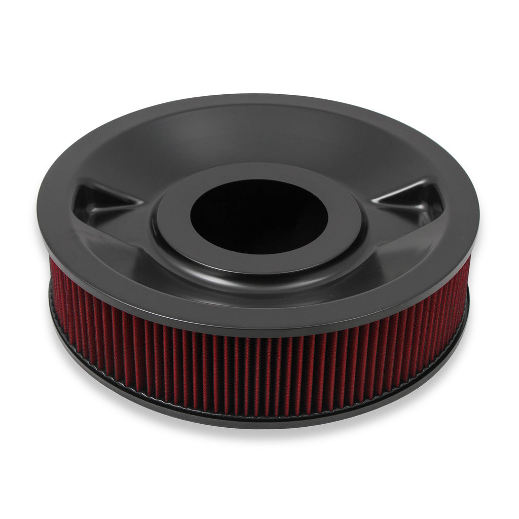 4150-Drop-Base-Air-Cleaner-Black-W4-Red-Washable-Gauze-Filter