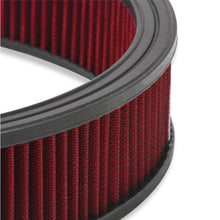 Load image into Gallery viewer, 4150-Drop-Base-Air-Cleaner-Chrome-W3-Red-Washable-Gauze-Filter