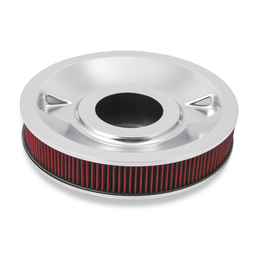 4150-Drop-Base-Air-Cleaner-Chrome-W3-Red-Washable-Gauze-Filter