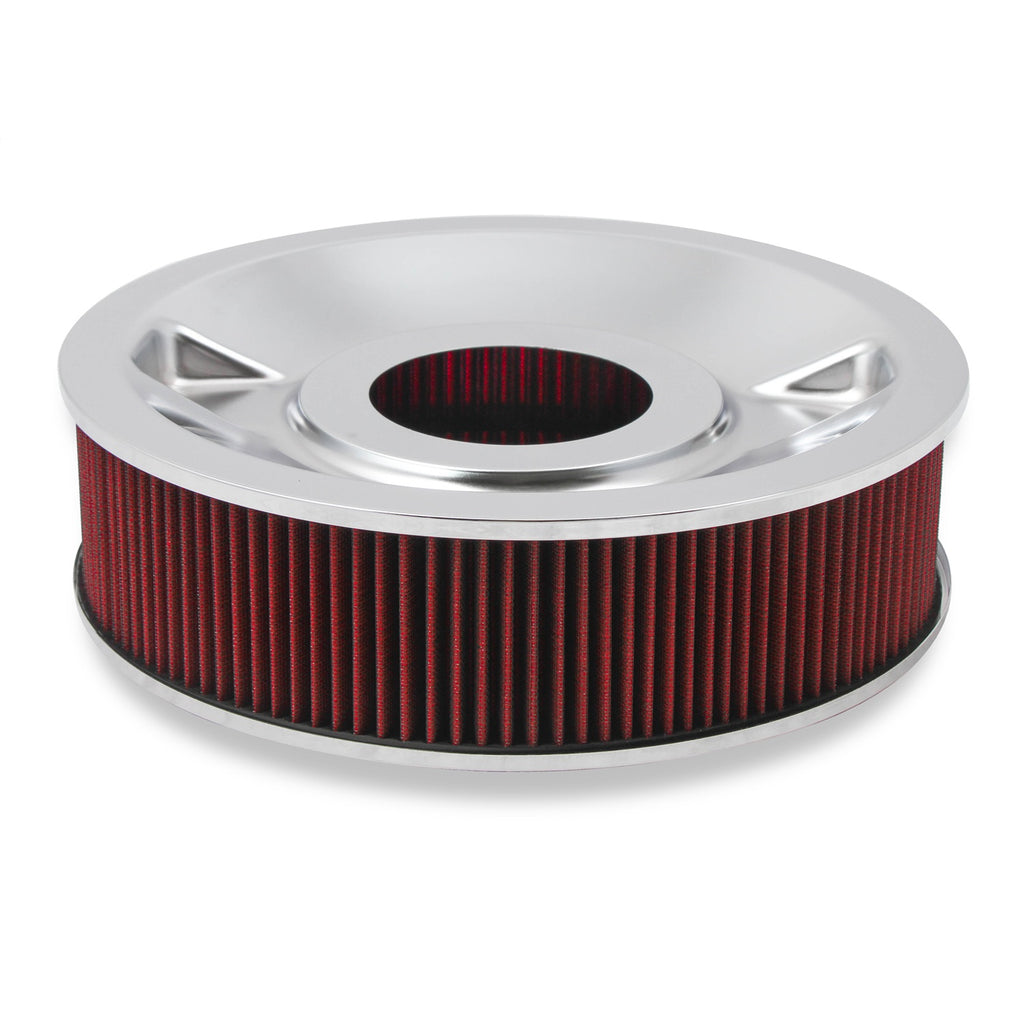 4150-Drop-Base-Air-Cleaner-Chrome-W4-Red-Washable-Gauze-Filter