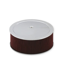 Load image into Gallery viewer, 4150-Drop-Base-Air-Cleaner-Chrome-W6-Red-Washable-Gauze-Filter