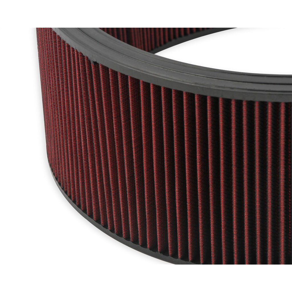 4150-Drop-Base-Air-Cleaner-Chrome-W6-Red-Washable-Gauze-Filter